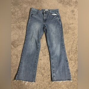 Kensie Jeans Womens Size 8/29 Vintage Luxe The Savannah High
Rise Flare Crop